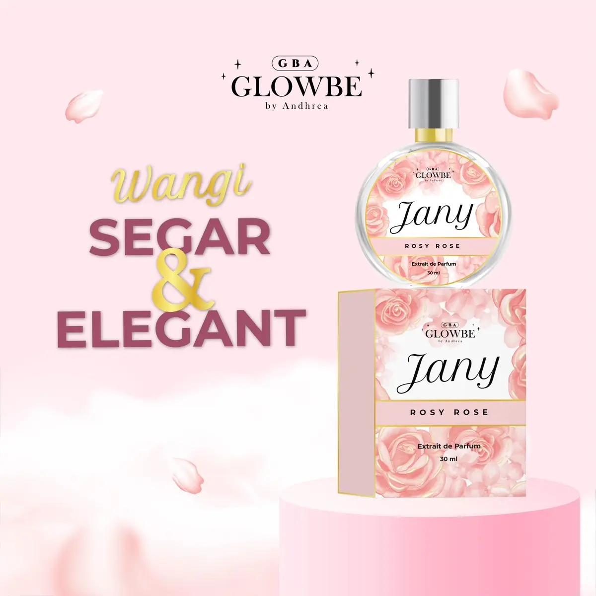 Glowbe Parfum JANY Rosy Rose