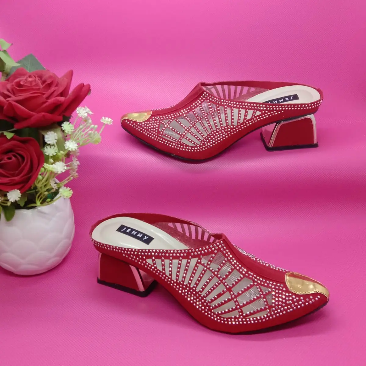 SANDAL PESTA WANITA ELEGANT MEWAH