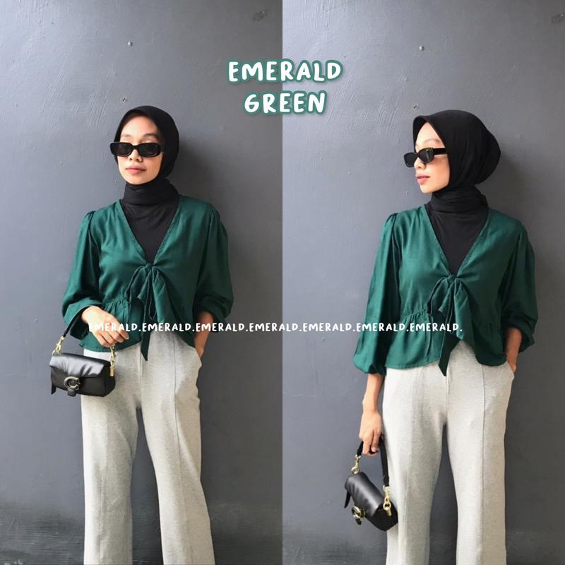 Shirenz Top || Lengan Panjang by emerald.label 8