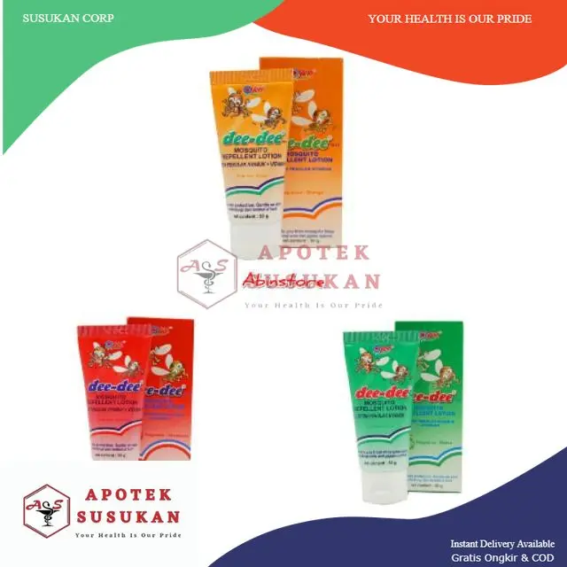 Deedee Lotion Nyamuk 50 gr backburner koyo