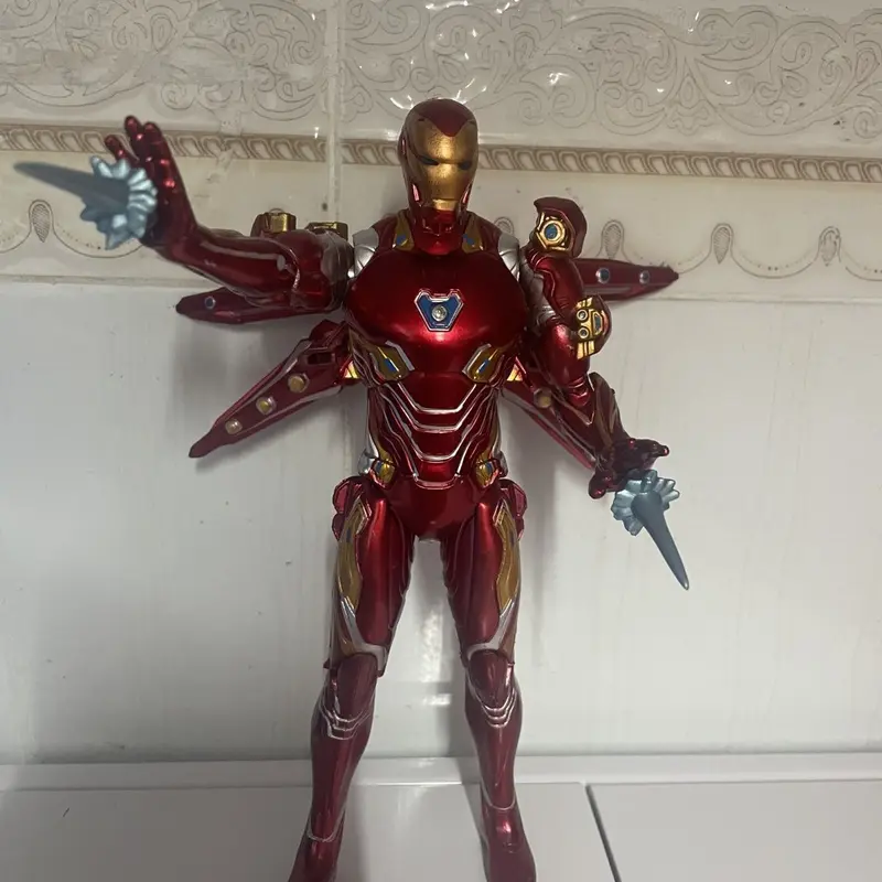 Đồ Trang Trí Bộ Sưu Tập Marvel, Người Sắt Hulk, Đồ Chơi Khớp Con Rối Có Thể Di Chuyển Thắt Lưng Vũ Khí, Quà Tặng Siêu Anh Hùng, Giá Rẻ 6