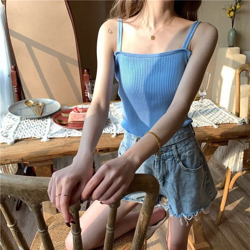 Áo Ba Lỗ, Đạt Được Mục Tiêu Mùa Hè Của Bạn áo  hở  lưng  cột  dây  sau  lưng áo  ba  lỗ  nữ  sang  chảnh  quảng  châu áo  ống áo  2  dây  ôm  body  y2k