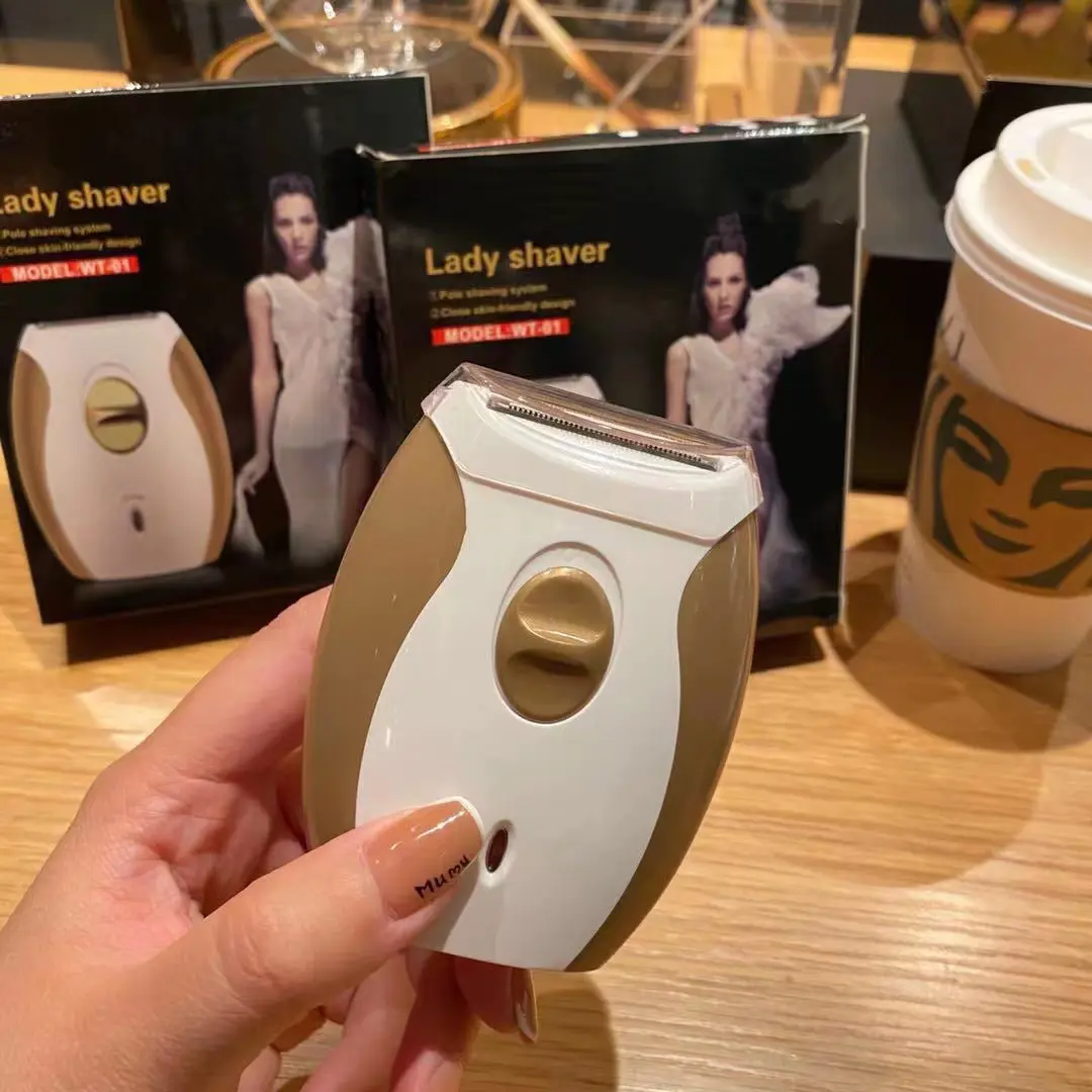 [พร้อมส่ง] lady shaver WT01 เครื่องถอนขนไฟฟ้า ไร้สายชาร์จไฟผ่านUSB ที่ถอนขนรักแร การโกนที่ไม่เจ็บปวด