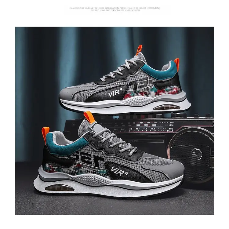 TANPA BOX Nakeibra Sneakers Sport Running CHARM Import Pria Sepatu - D17 Outdoor 1