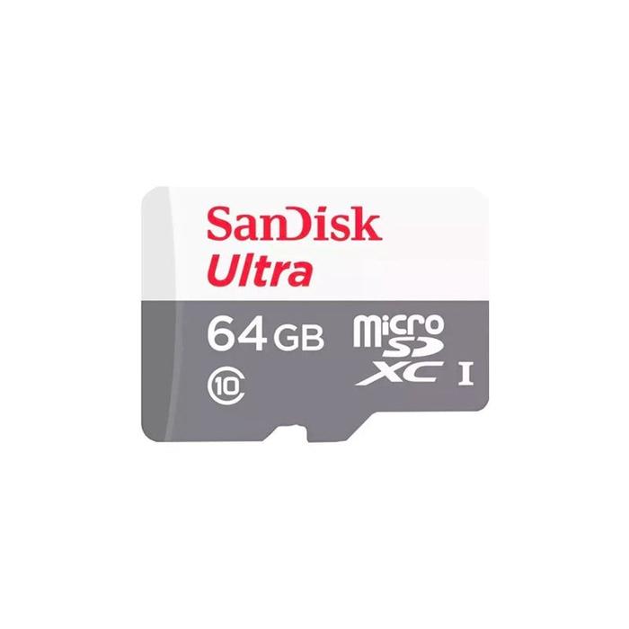 Gambar SanDisk microSDHC Ultra 64GB 100MB/s - (SDSQUNR-064G-GN3MN) dari GGSTORESBY Kota Surabaya Tokopedia