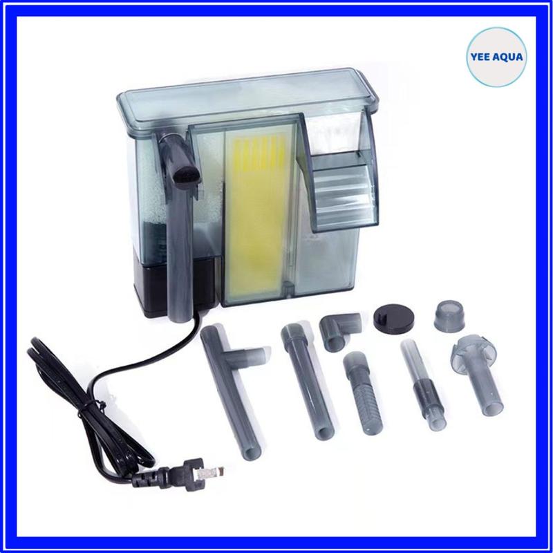 Lọc Thác Bể Cá RLD-101 | 102 | 103 | 104 1->4 VÁCH NGĂN Kèm Lọc Váng Kèm Vật Liệu Lọc Phiên Bản Mới bình lọc bể cá