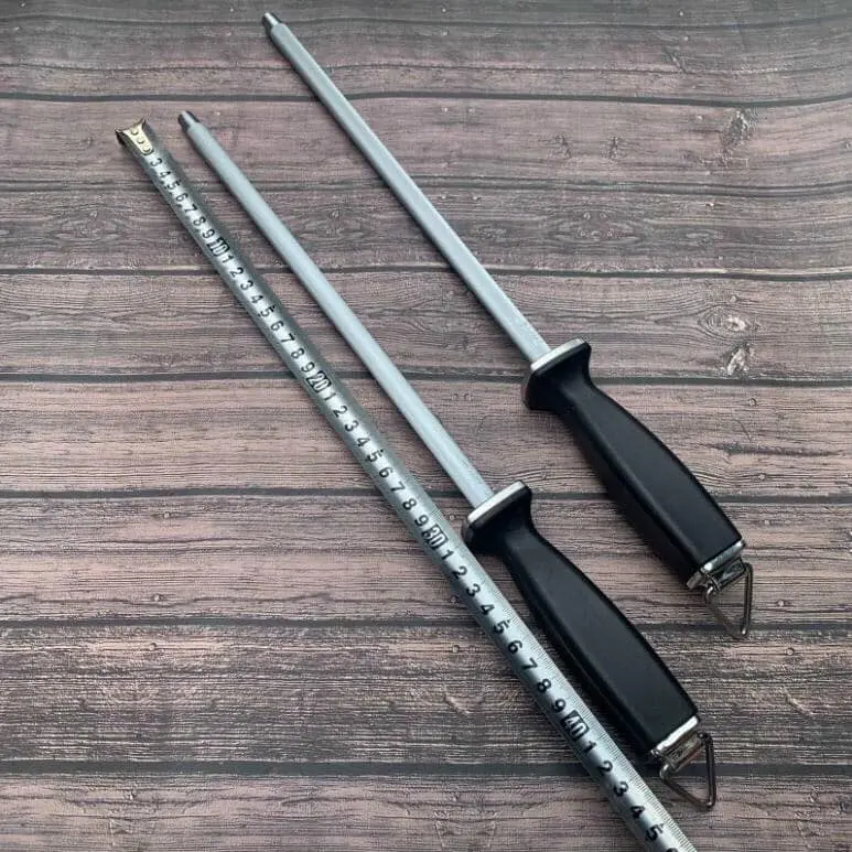 Liếc dao Nhật nội địa dài 42cm, thân tròn, có móc treo, mài nhanh bén 5