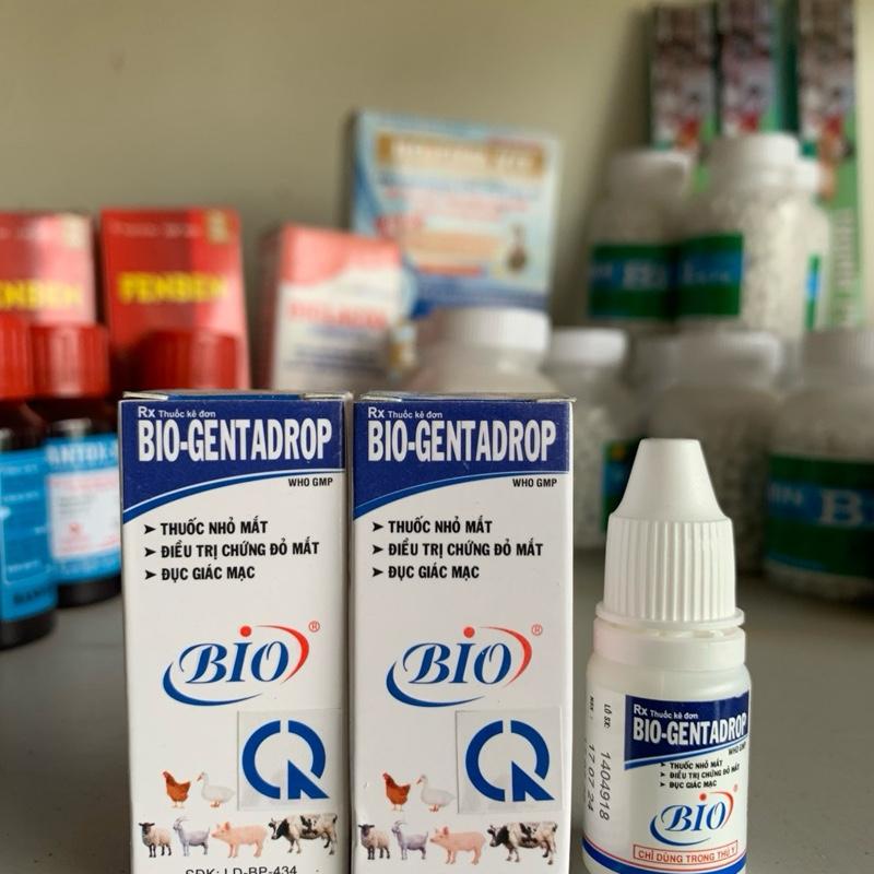 BIO-GENTADROP điều trị chứng đỏ mắt, đục giác mạc, viêm mắt đo nhiễm trùng 1