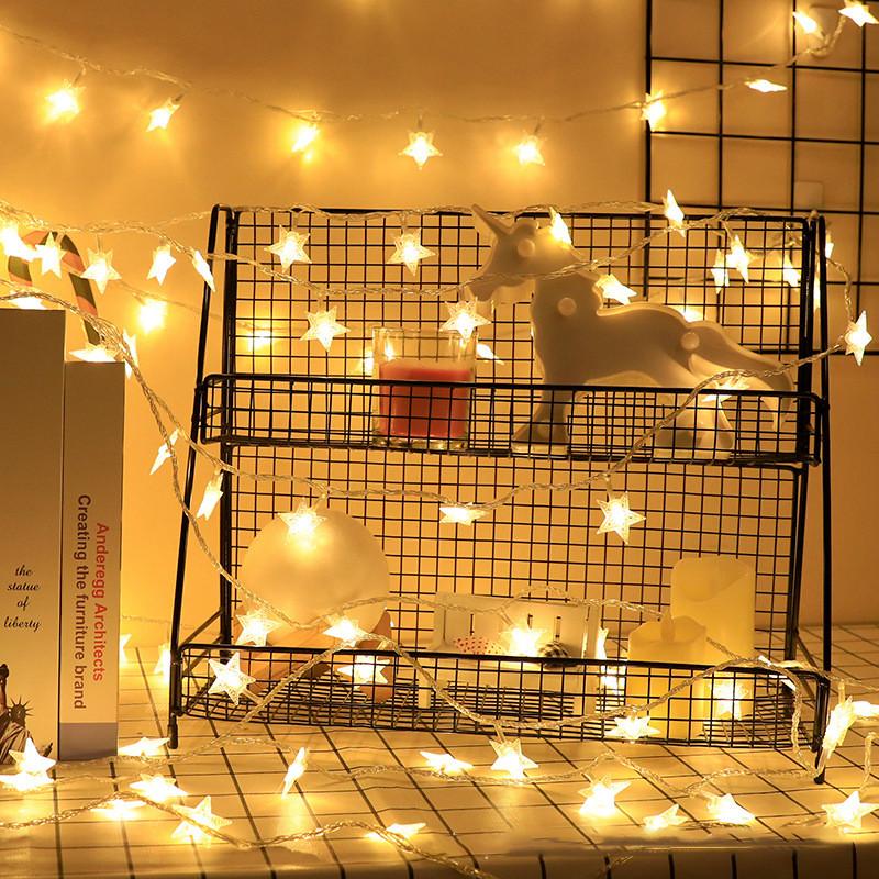 Product Introduction of Dây Đèn Giáng Sinh Nhấp Nháy, 3m / 1,5m, Đèn Led Ngôi Sao Bông Tuyết Sáng Tạo, Không Thấm Nước, Đèn Cổ Tích Trang Trí Tiệc Giáng Sinh, Quà Tặng Đêm Giáng Sinh, Đồ Trang Trí Năm Mới 20