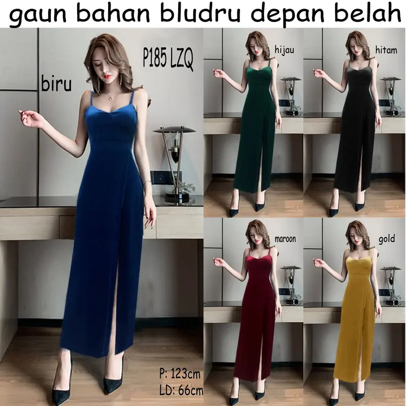 GAUN SEKSI/GAUN BAHAN BELUDRU 0