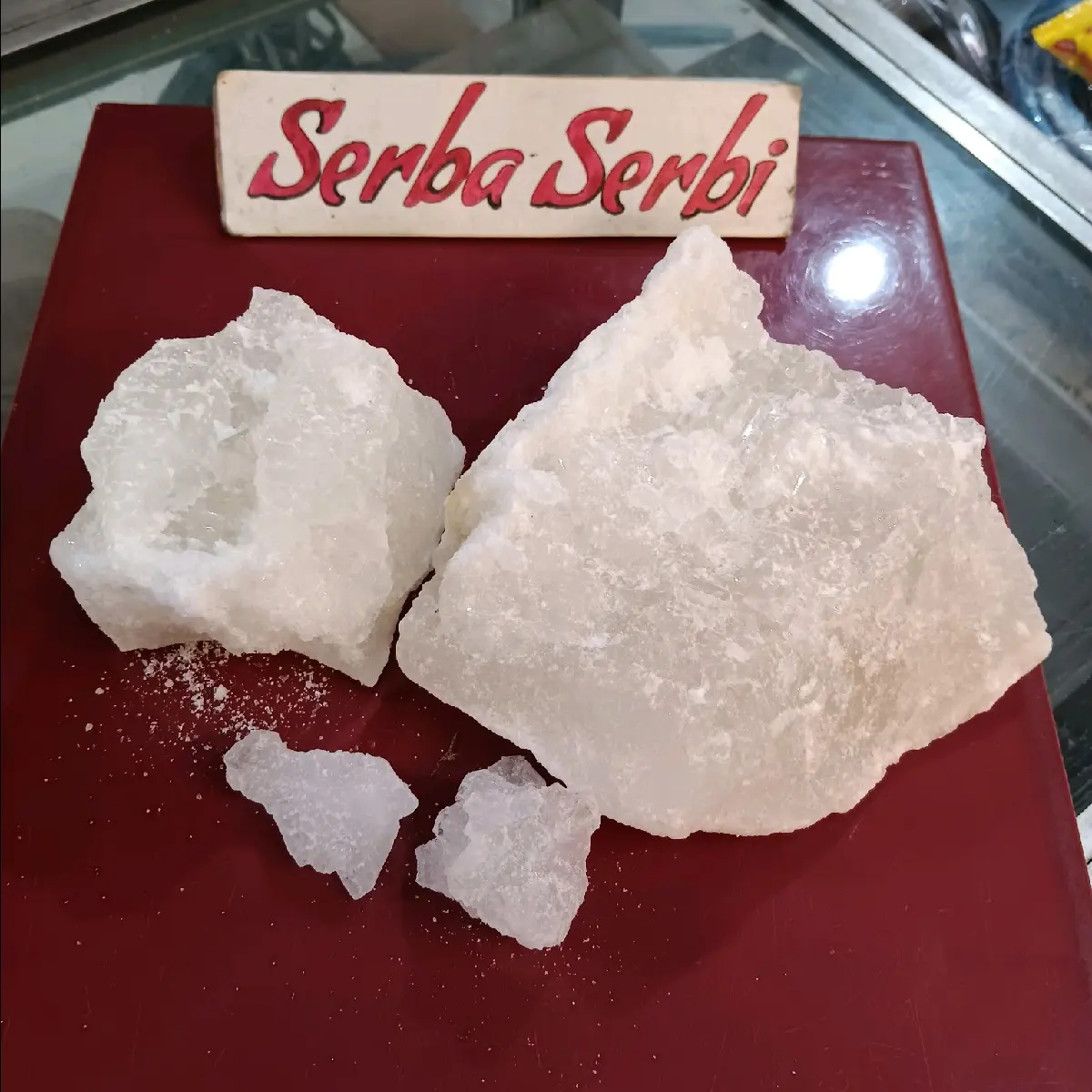 (/KG TAWAS BUBUK BATU)Tawas penjernih air sumur /kilogram