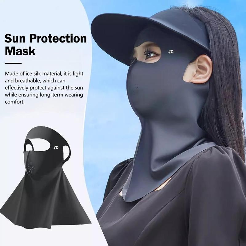 Product Introduction of Sun Protection Mask For Men And Women Anti-Ultraviolet Bicycle Mask Full Face Mask Tubular Mask Ice Silk Mask 15