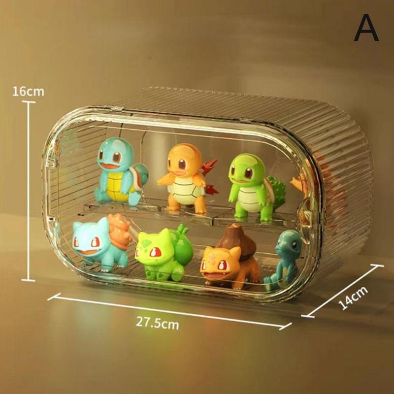 Product Introduction of 1pcs Blind Box Storage Display Rack Transparent Acrylic Display Box Model Storage Box Flexible And Adjustable 15