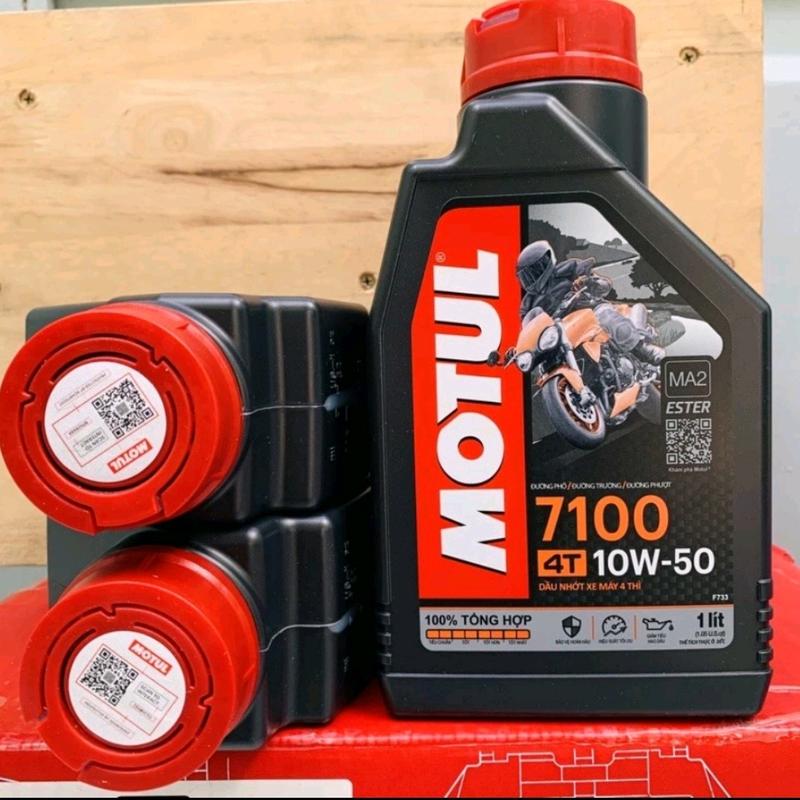 [Motul 7100] Nhớt Motul 7100 10W50 cho các dòng xe số, xe côn tay, xe mô tô - cấp nhớt 100% tổng hợp - có chiết lẻ - chính hãng 3