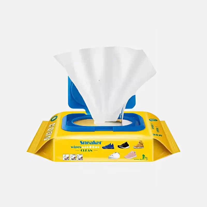 ￼Combo 5 bịch khăn giấy ướt lau giày Choice NTG103 sạch tiện dụng (1 bịch 30 tờ) 1
