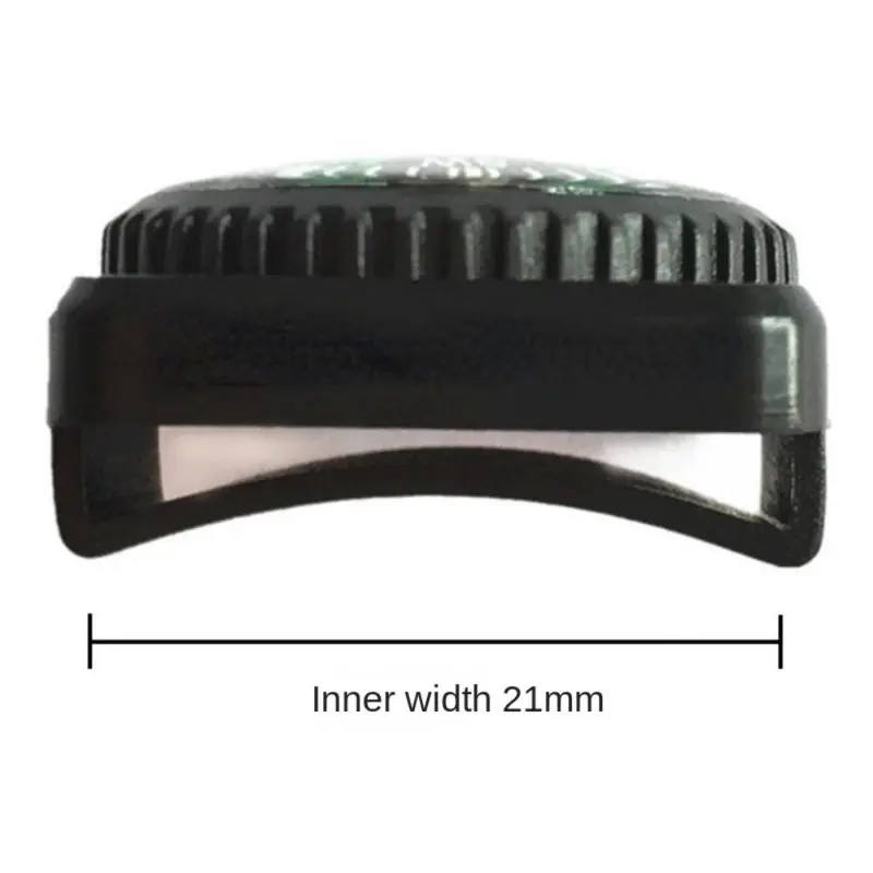Nút Dây Đeo Mini La Bàn, 20mm, Cho Tay Áo Cao Su, Vải, Sinh Tồn, La Bàn Bỏ Túi, Đi Bộ Đường Dài Ngoài Trời, Phụ Kiện Cắm Trại Sport Camping 5