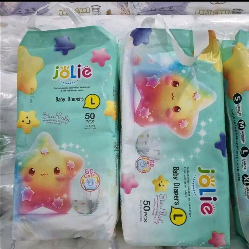 combo 2 bịch 100 miếng bỉm dán ( tá dãn) Jolie đủ size cho các bé S/M/L