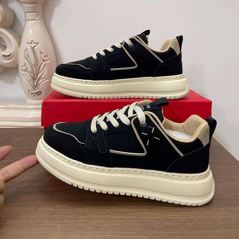 (O-27) giầy thể thao nam 2 màu rêu & đen - hàng cao cấp mẫu mới nhất năm nay Sneaker Cao Su 2