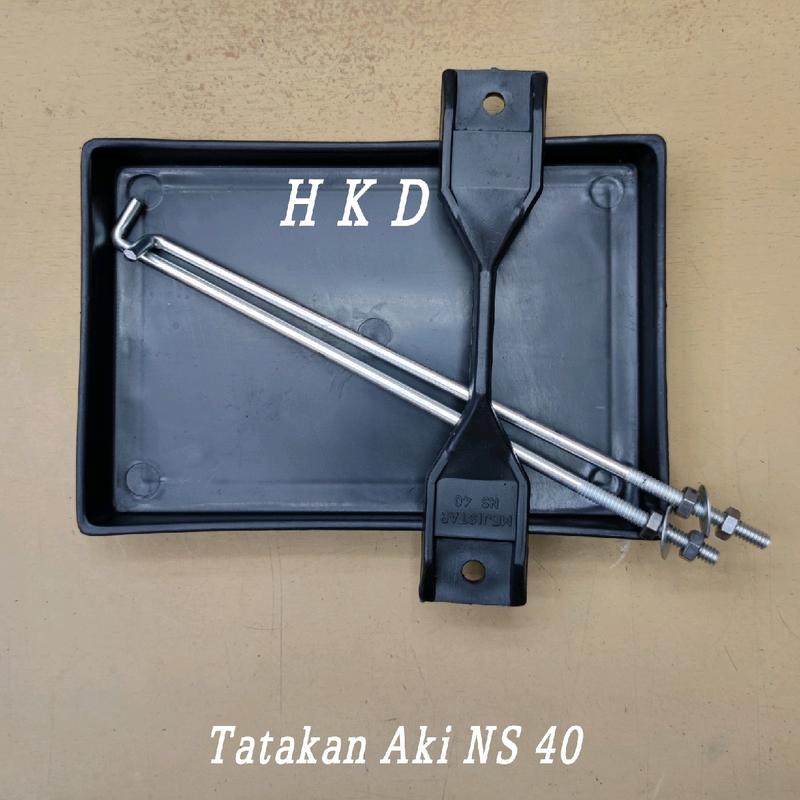 TATAKAN DUDUKAN AKI ACCU MOBIL NS 40  PLUS BRACKET 0