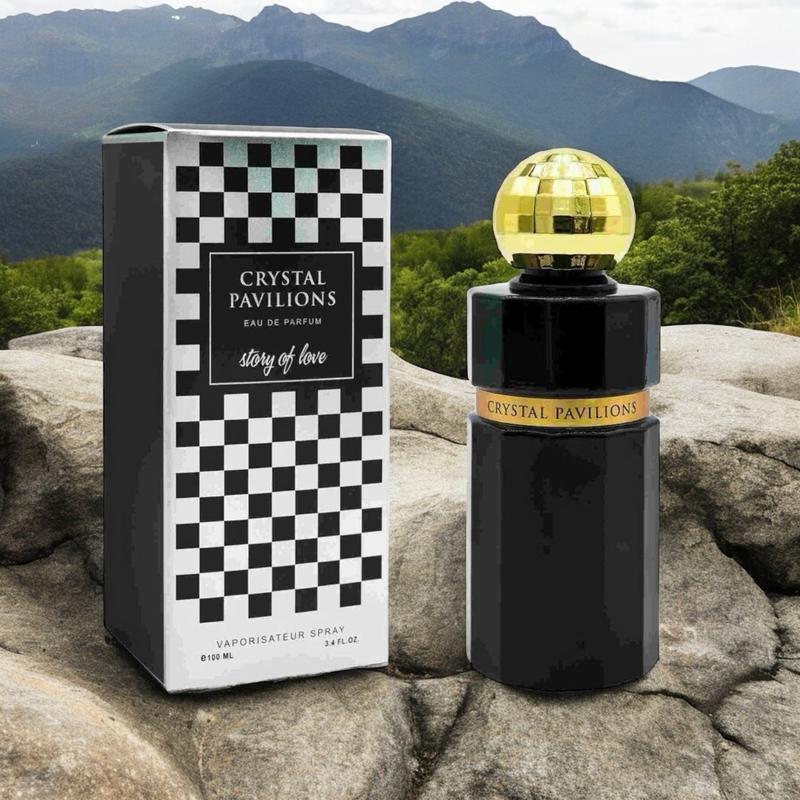 S724 - NƯỚC HOA ĐUBAI NAM CRY-STAL PA-VILLI0NS ĐEN 100ml Perfume - tặng 1 nc hoa Sultan nâu 100ml