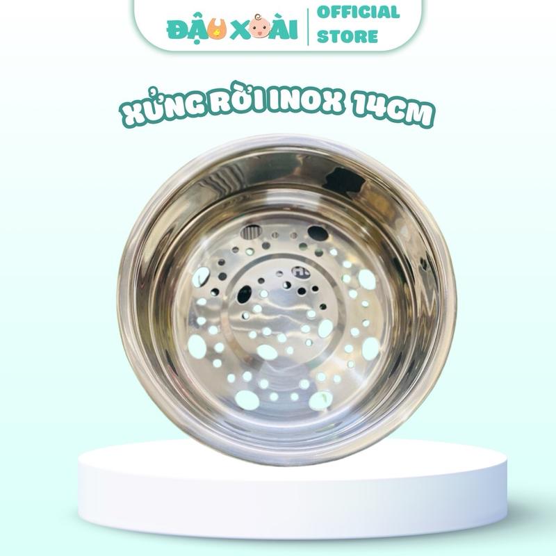 Xửng hấp rời 14Cm inox vừa các nồi size 14Cm ăn dặm