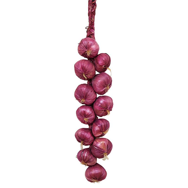 Product Introduction of Artificial Garlic String Simulation Fake Lifelike Vegetable Display Ornament 41
