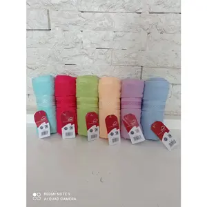 Handuk merah putih  50x100 grade A