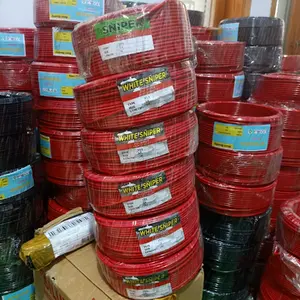 kabel listrik / 1 rool 2.5mm 100 yard merk sniper  KABEL TUNGGAL tembaga campuran . panjang kabel 50 meteran