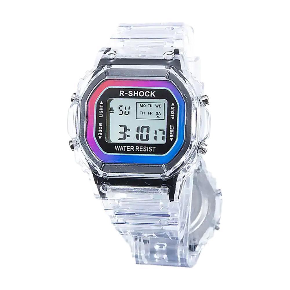 【TERSEDIA & COD】ins Fashion Electronic Sports Watch for Men and Women Students Square Led Watch W1J6 【TERSEDIA & COD】ins Fashion Electronic Sports Watch for Men and Women Students Square Led Watch W1J6