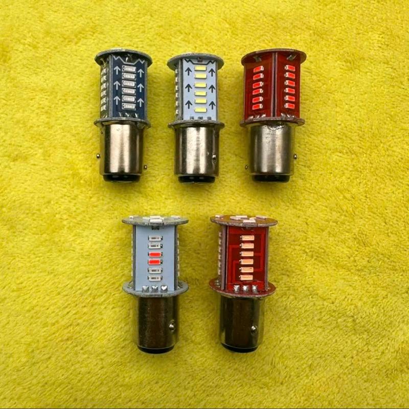 Đèn Hậu Audi Nháy 2 Chế Độ Nhiều Màu Chân 1157 Gắn Wave Dream Sirius Vision Winner V1 Exciter 135 Raider Satria Sonic và Nhiều Dòng Xe Khác Phụ Tùng Phụ Kiện