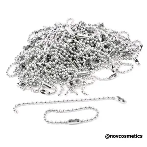 (6pcs) Gantungan Biji Lada 10cm Rantai Kuku Hangtag Label