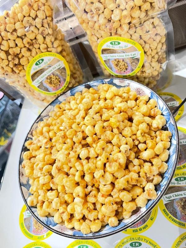 combo 3 gói ngô giòn sóc mắm 1,5kg Thức Ăn Snack Ăn Vặt Food Bỏng Ngô 5