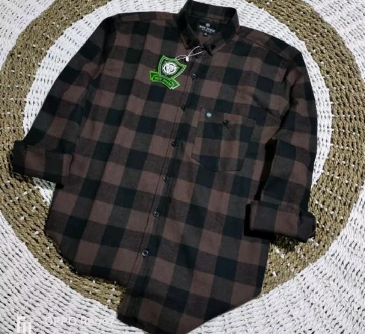 Product Introduction of kemeja flanel premium pria dewasa lengan panjang V-Neck Lembut Motif Distro Nyaman Casual Kotak 3