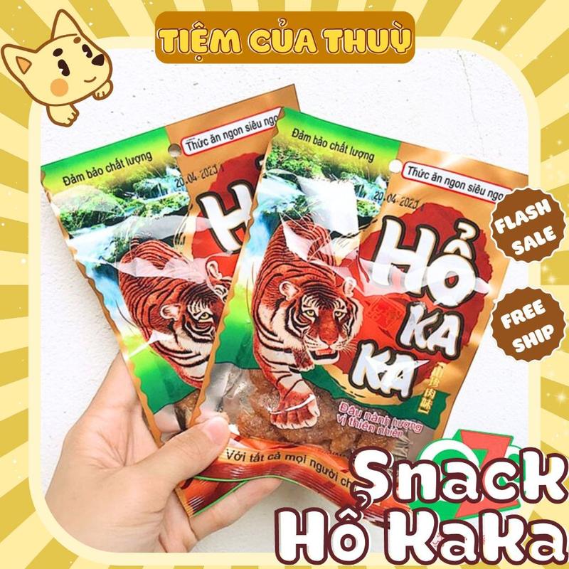 Bịch 30 Gói Hổ KaKa Chua Cay Trẻ Em - Sỉ Đồ Ăn Vặt snack chua cay đồ ăn vặt ăn vặt tuổi thơ cổng trường