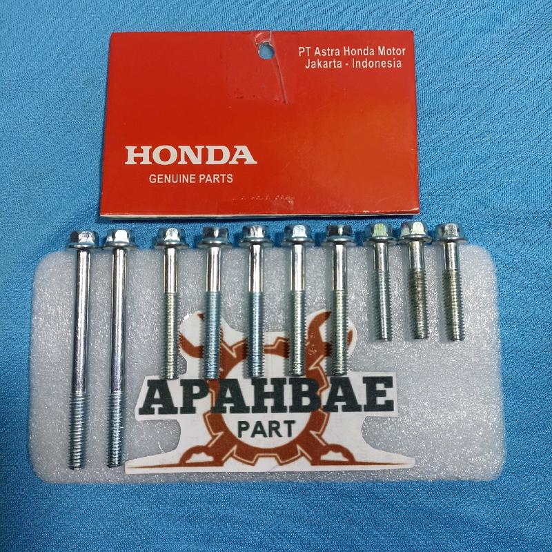 1 Set Baut Blok CVT Vario 125 150 (Old - New) Kunci T8 0