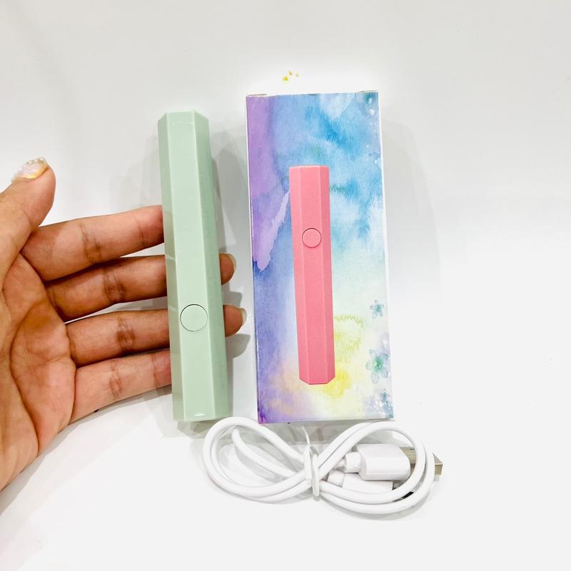 Máy hơ gel mini đèn hơ mini làm nail tích điện