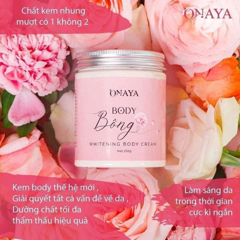 KEM BODY BÔNG HŨ LỚN TẶNG TẮM TRẮNG +MUỖNG MÚC KEM Nữ Dưỡng Body Women Dưỡng Da Body Làm Đẹp Da