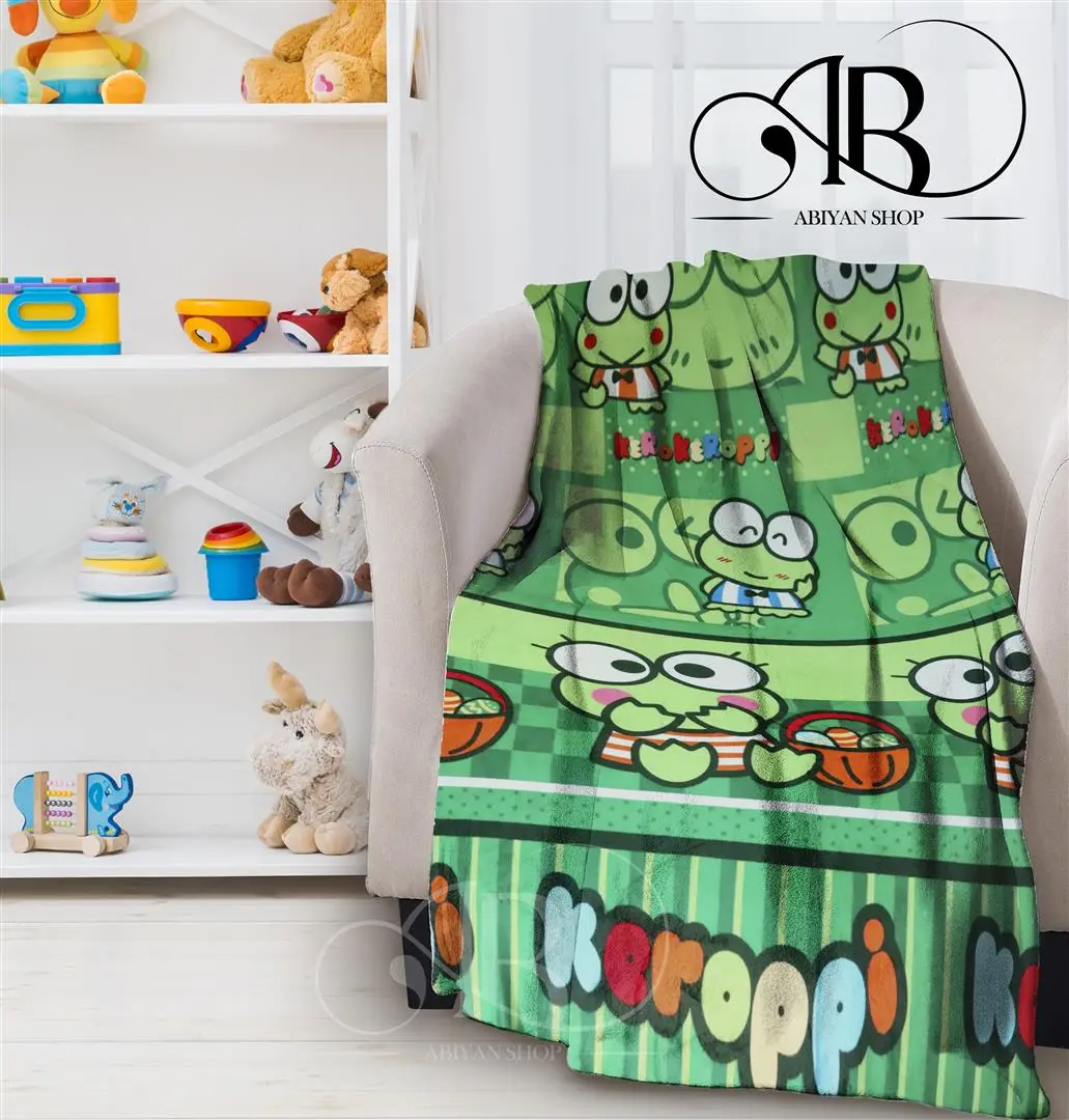 Selimut Bulu MURAH Super Lembut Motif karakter Anak-anak UK135X185 Murah Berkualitas