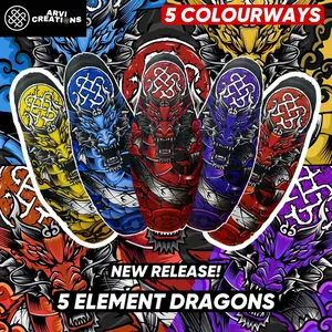 Sarung Jok Motor Arvi 5 Dragon Elements Anti Cakar Kucing & Air motocrycle Motorcycle