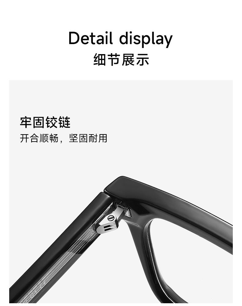 Product Introduction of K143 - Mắt kính thời trang Nam Nữ - Tặng hộp - Freeship - Đổi hàng trong 7 ngày 9