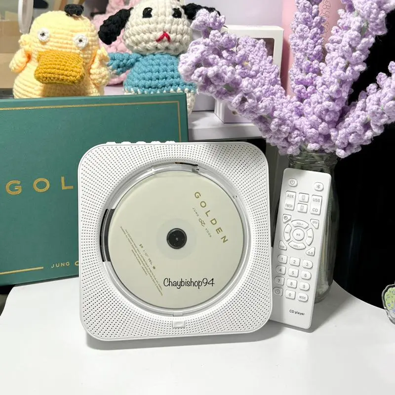 CD Player sạc pin không dây nhiều chức năng, CD, USB, Bluetooth - Máy phát nhạc nhiều chức năng
