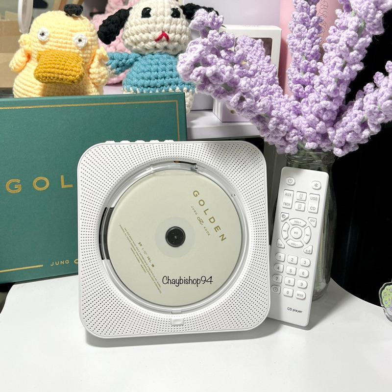  CD Player sạc pin không dây nhiều chức năng CD USB Bluetooth - Máy phát nhạc nhiều chức năng 