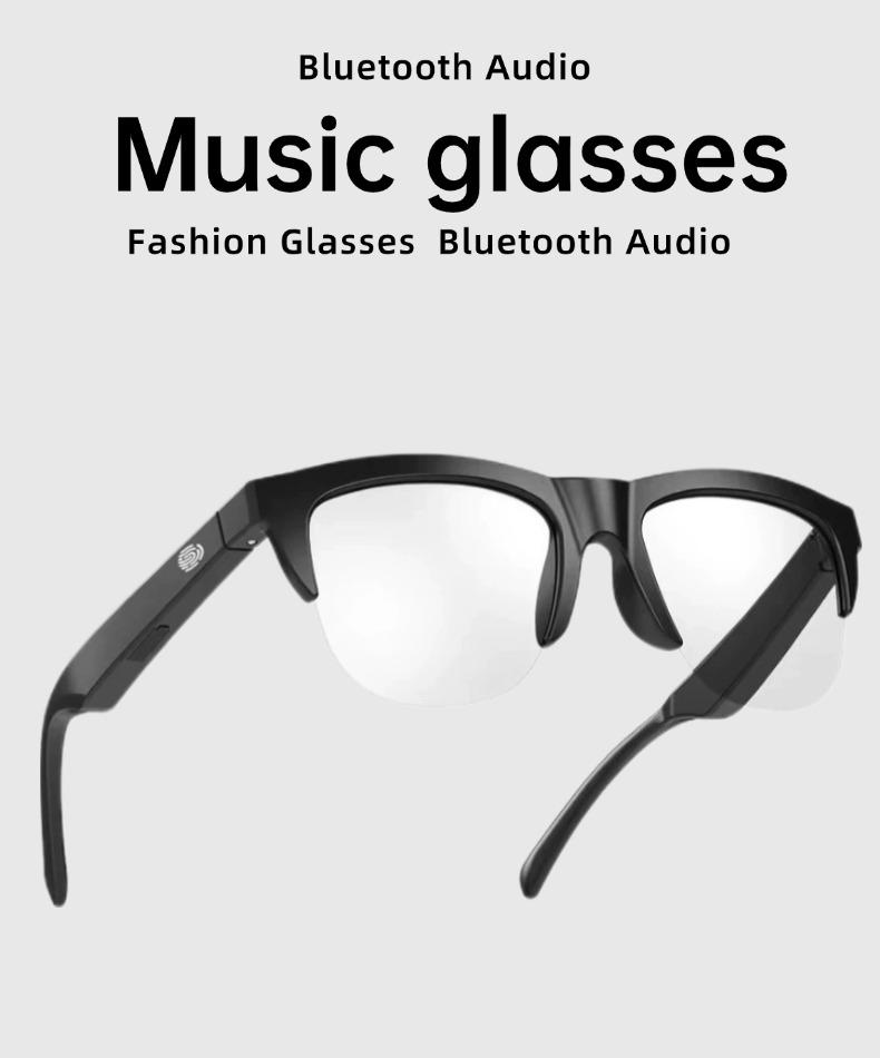 Product Introduction of Kính mát thông minh F06 Bluetooth V5.3 Tai nghe thể thao ngoài trời HIFI Công nghệ đen Chống tia UV 16