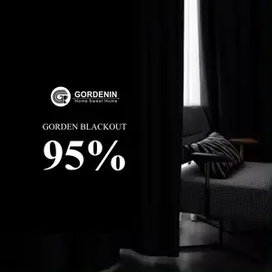 Gorden Blackout Horden Jendela Pintu Minimalis Motif Anggur Hijau Smokering Silver Ukuran Tinggi 200cm Gold Kain Tali Curtain
