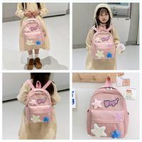 Gambar [MUM'S CHOICE] Tas Sekolah Anak-anak Tas Sekolah Bintang Ransel Kartun Ransel Wanita Tas Ransel kuliah Multifungsi Tas ala Korea Cute Kids Backpack - white dari Mum & Baby BEST Kab. Tangerang 3 Tokopedia