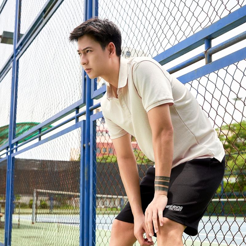 Áo polo nam VERRATI dệt tổ ong chất cotton cao cấp thấm hút, thoáng mát 4003 6