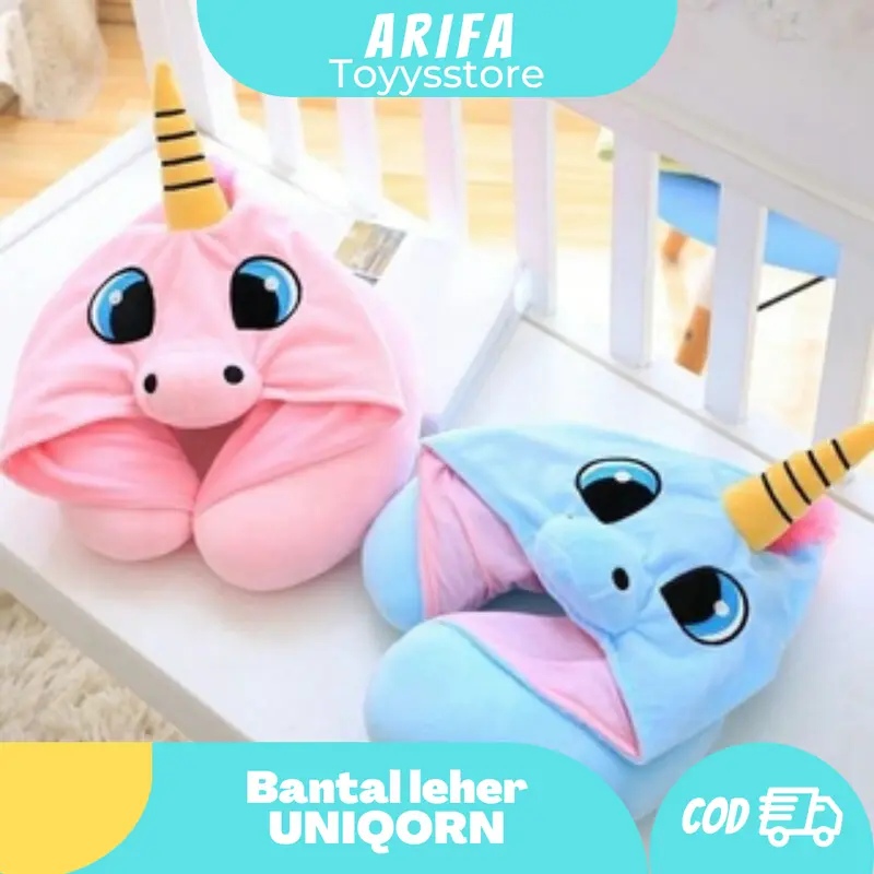 Bantal Leher Hodie Dewasa Bantal Leher Mobil Karakter Topi Bantal leher kuda pony kapas tanpa garansi 0