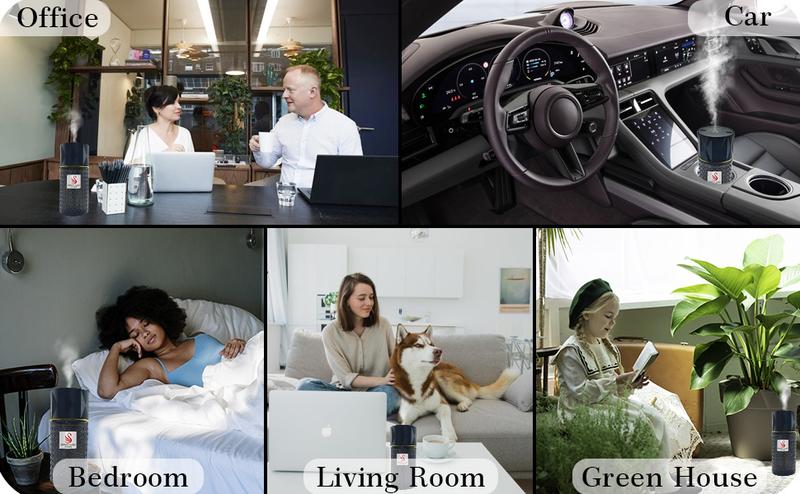 Product Introduction of Car Air Fresheners| 250ML Mini Car Oil Diffuser| 3-Mode Car Humidifiers| Portable Air Freshener Car| Chargeable Car Fresheners| Luxury Car Accessories Gift for Men Women with Night Light 8