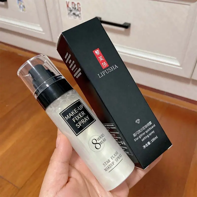 Xịt Cố Định Trang Điểm, Dưỡng Ẩm, Lâu Trôi, Hiệu Ứng Cát chảy, Để Trang Điểm Cả Ngày, Hoàn Thiện Lì 100ml, Xịt Thiết Lập Phun 4