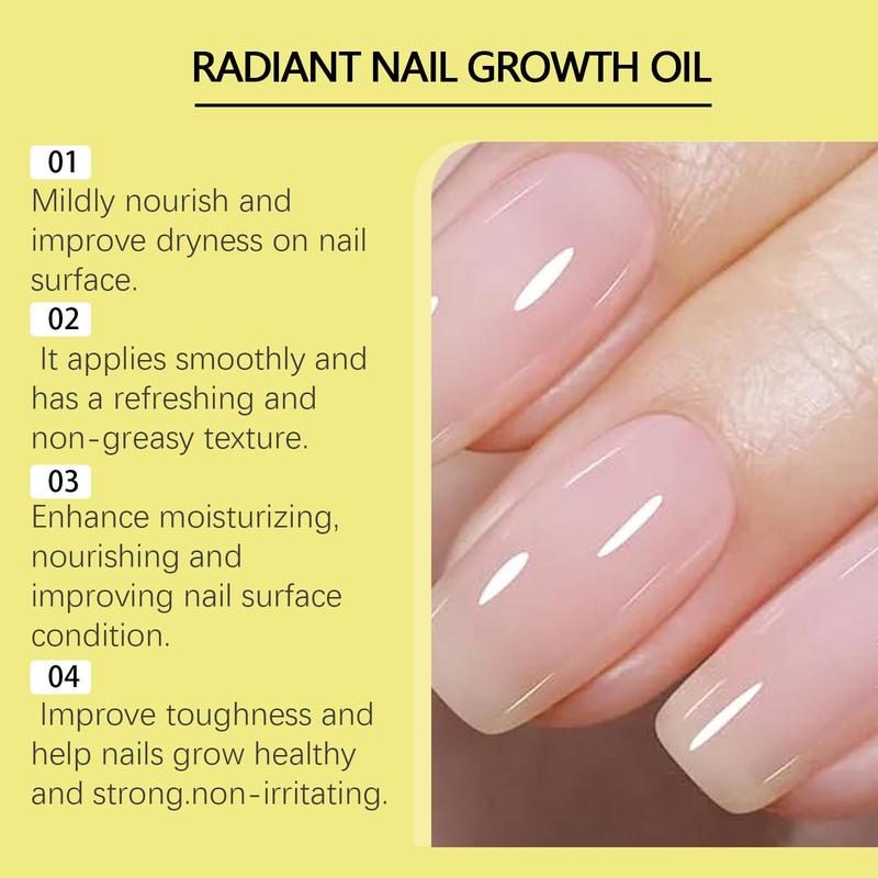 Nail Care Pen, 1 Box Moisturizing Nail Strengthening Pen, Nail Care Product for Women & Girls, Manicure Nail Art Product 5